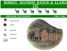 Tablet Screenshot of dorseymansion.com